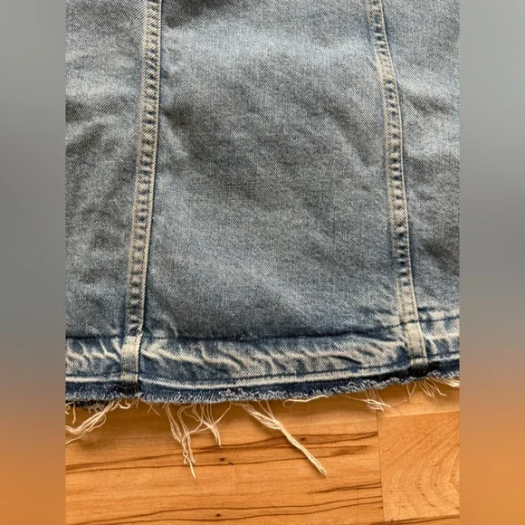 Anthropologie Pilcro And The Letterpress Ruthie Denim Button Front Skirt - Picture 9 of 12